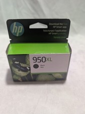 Genuine HP 950XL Black Ink Cartridge CN045AN High Yield OEM New Exp 01/2024