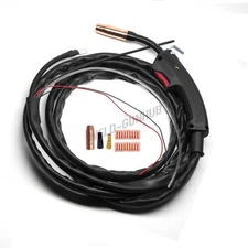 130FI 180FI Mig Gun and Parts Kit For Forney Mig Welder Nozzle Tip Gas Diffuser