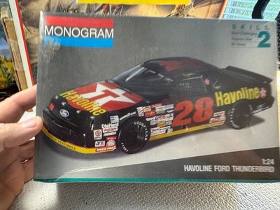 1:24 SCALE MONOGRAM HAVOLINE FORD THUNDERBIRD  KIT- NEW  T1705