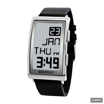 Wrist Watches 1 Count Men's Digital Sports Watch Easy-to-Read E-Ink Display