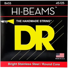 DR Strings Hi Beams Medium 5-String Bass .125 Low B String