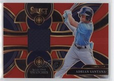 2024 Panini Select Selective Swatches Red Prizm /99 Adrian Santana #SS-AS 8d2