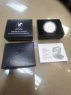 2022-W $1 1-oz Burnished American Silver Eagle w/ Box, OGP &COA