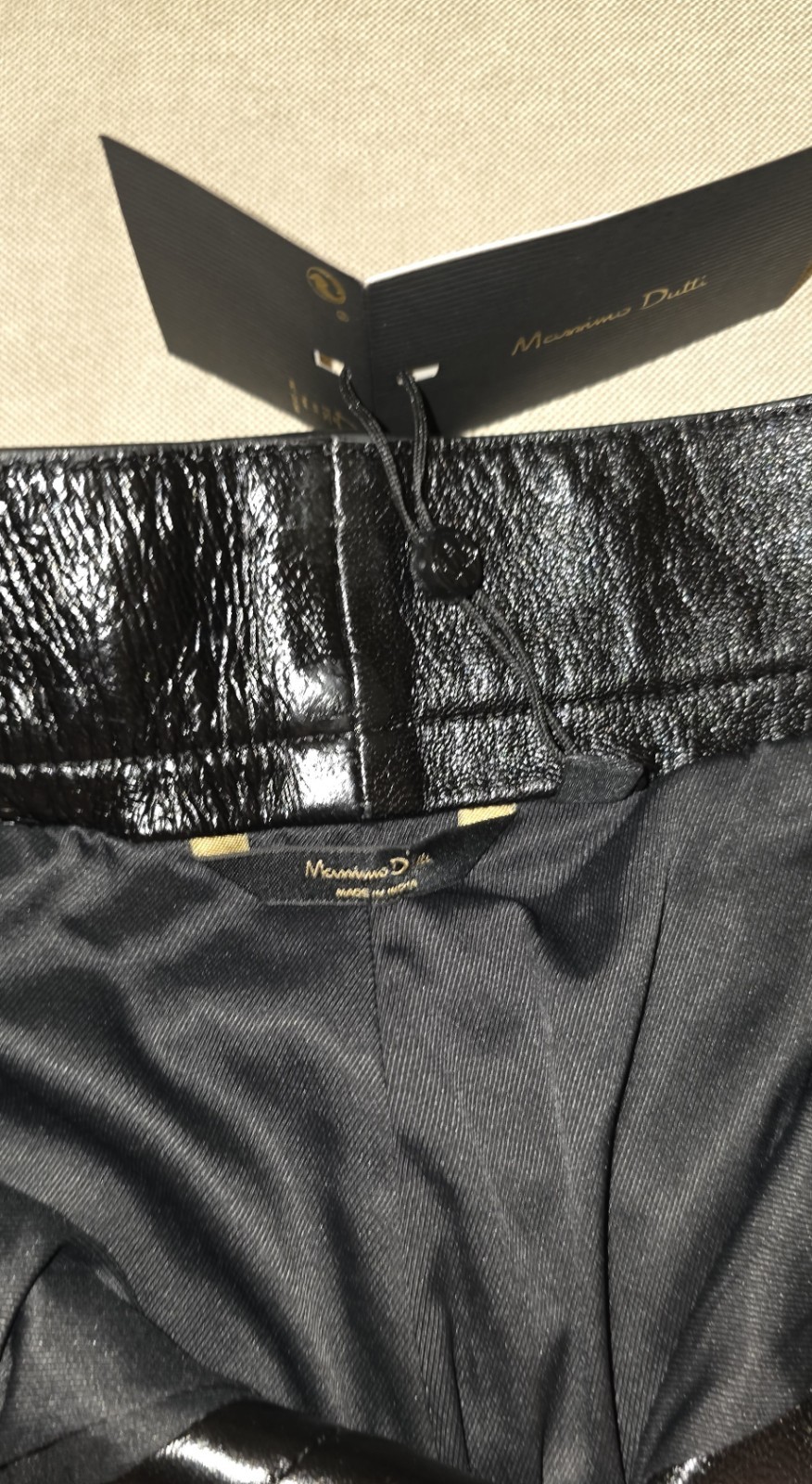Massimo Dutti Leather Pants thumbnail 3