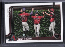 2025 Topps Series 1 #297 Arizona Diamondbacks Flying High Golden Mirror SSP