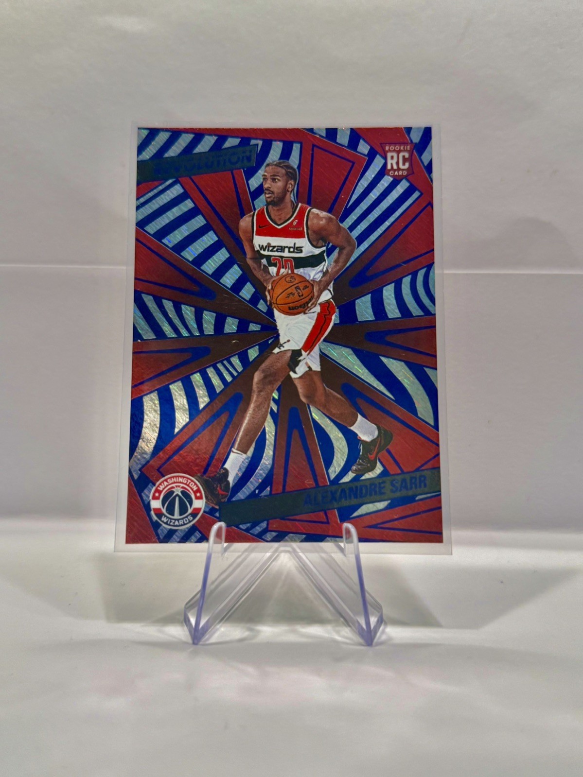 Alexandre Sarr 2024 Panini Revolution NBA #106 Rookie RC Washington Wizards