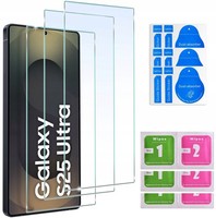 3X GehäRtetes Glas FüR Samsung Galaxy S25 Ultra Fast 9H | 3Er-Set