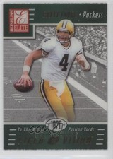 1999 Donruss Elite Field of Vision 1177/1820 Brett Favre #4C HOF 0u7