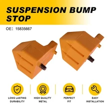 2X 15835667 Front Suspension Bump Stop For Yukon GMC Sierra 1500HD 2500HD 3500HD