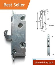 Affordable Mortise Lock for Sliding Patio Doors - 45  Keyway, Steel Strength