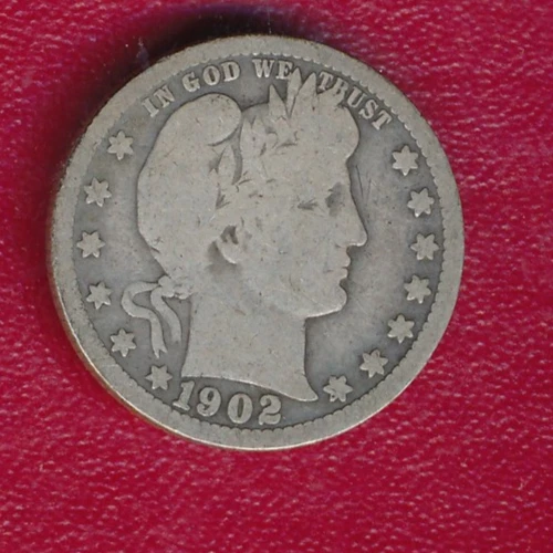 1902-O BARBER SILVER HALF DOLLAR **NICE CIRCULATED GOOD** SHIPS FREE!!