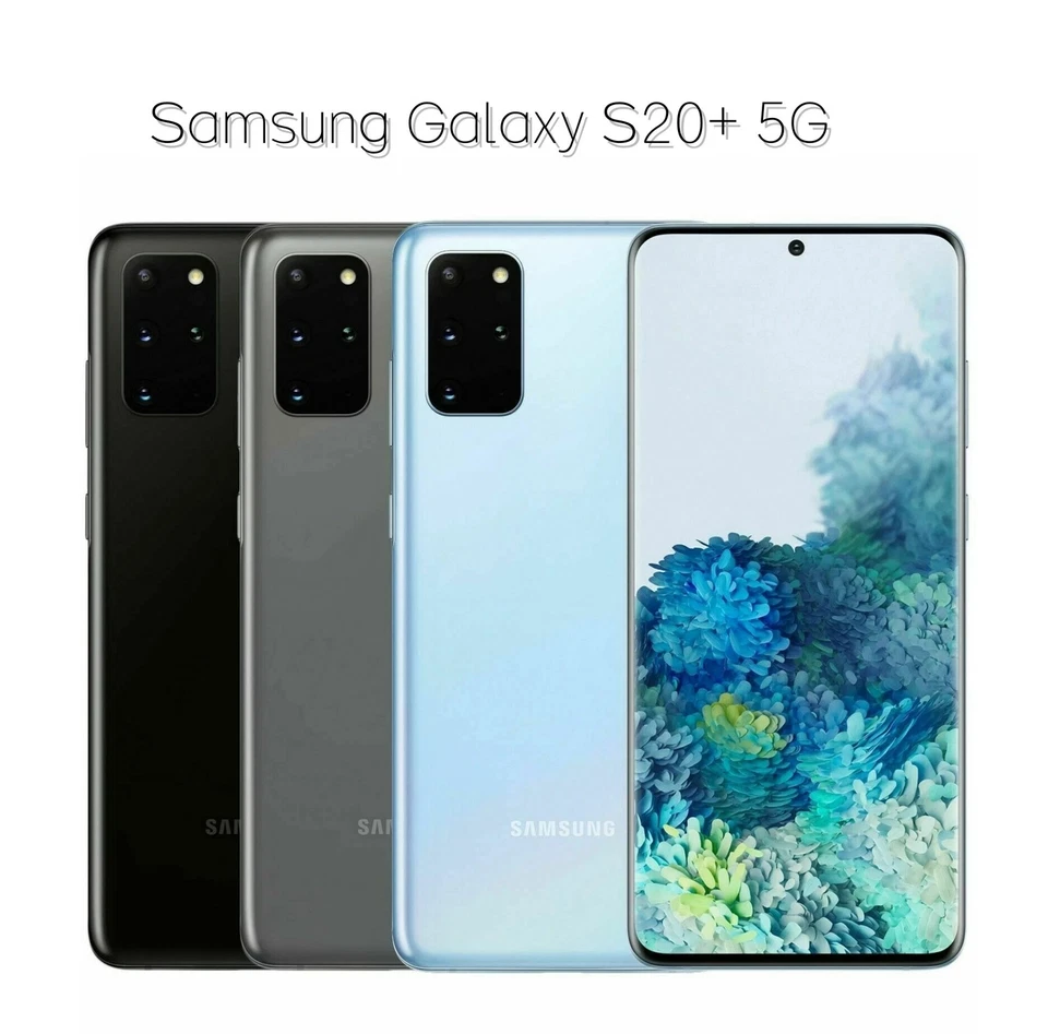 Samsung Galaxy S20+ Plus 5G SM-G986U 512GB Fully Unlocked GSM+CDMA SMARTPHONE US - Image 2 of 4