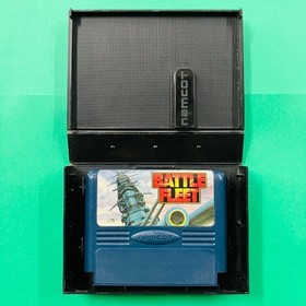 [With case] Famicom Battle Fleet namcot Namco FC