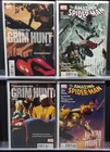 AMAZING SPIDER-MAN #634 635 636 637 MARVEL 2010 GRIM HUNT- KRAVEN VARIANT COVERS