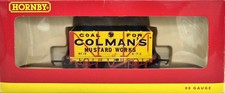 Hornby R6345 End Tipping Wagon No.19 in Coal For Colmans Mustard Works Livery
