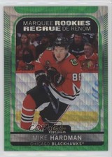 2021-22 O-Pee-Chee Platinum Marquee Rookies Emerald Surge 7/10 Mike Hardman 0fo5