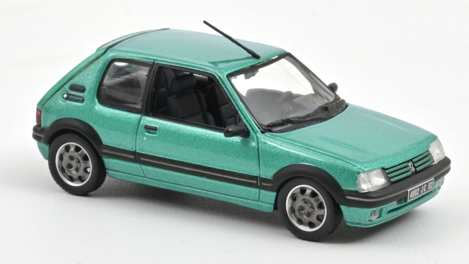 Norev 1:43 Scale Peugeot 205 Diecast Model Car Collectible  