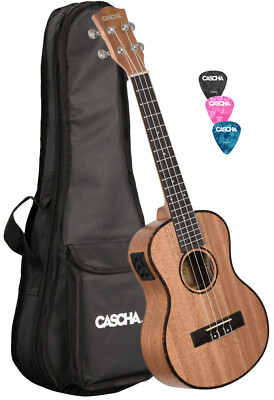 CASCHA HH 2048E Premium Mahagoni Tenor Ukuleleset