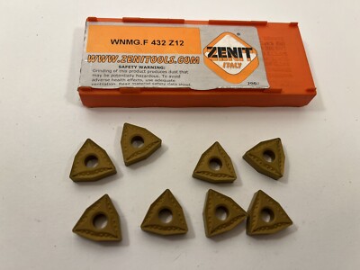 Zenit Carbide Inserts WG.F 432 Z12 Qty 8