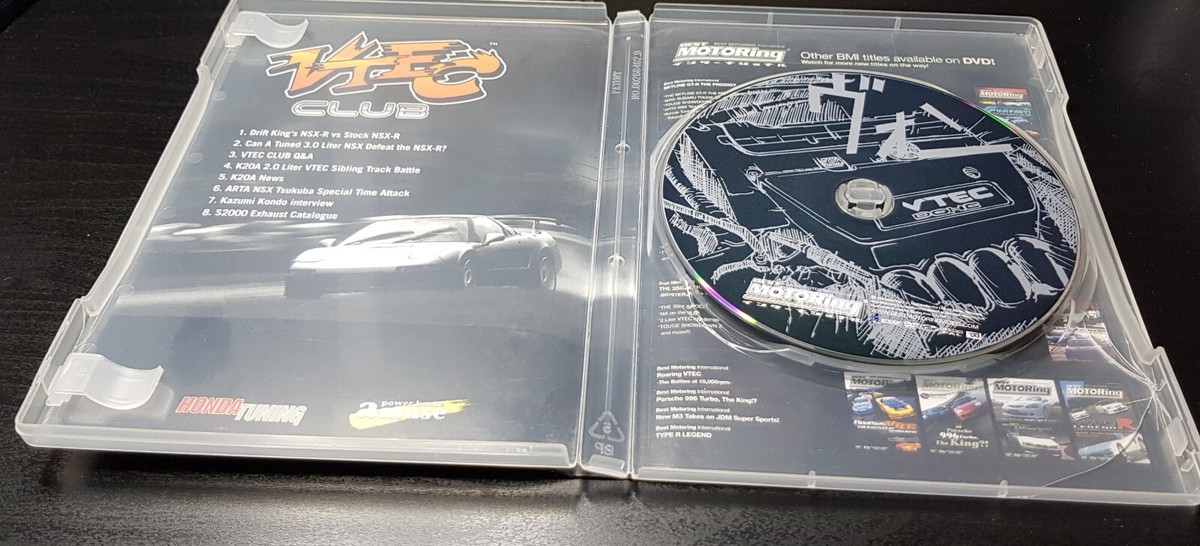DVD Best Motoring: Vtec Club [DVD]