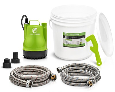 #ad FLUENTPOWER Tankless Water Heater Descaler Kit $84.99