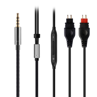 3.5mm OCC Audio Cable with mic For Sennheiser HD25-1 II HD 25-C II