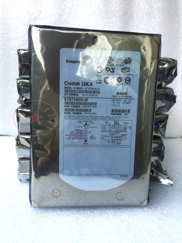 For Seagate Cheetah 15K ST373454LW 73Gb 15000RPM SCSI Ultra320 3.5" Hard Drive - Image 4 of 4