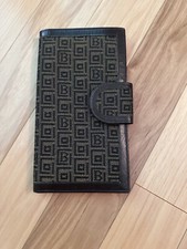Vintage Bloomingdales Wallet Passport Holder, Made In Italy