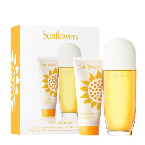 Elizabeth Arden Sunflowers 2 PCS Gift Set (100ml EDT + 100ml Body
