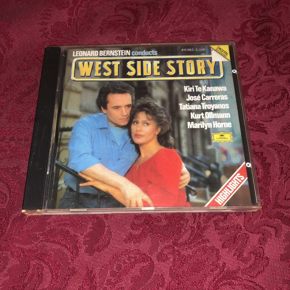 West Side Story Hts - Audio CD By Bernstein - 1985 28941596321| eBay