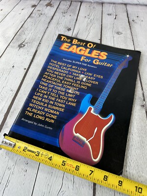The Best of EAGLES for Guitar Easy SUPER-TAB Notation 18 Song
