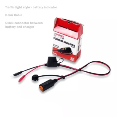 Yamaha YEC Batterieladegerät Füllstandsanzeige Stecker OEM YME-YECPL-05-10 Original