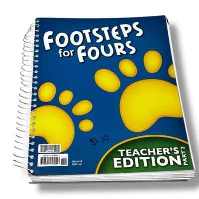 Footsteps For Fours Teachers Edition Part 2 Second Edition 2009