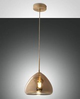 Fabas Luce Pendelleuchte Glow E27 Ø250Mm Messing