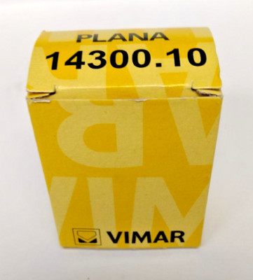 Vimar - 14300.10 - TV-RD-SAT Through-Line Outlet White