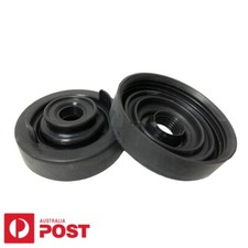 2PCS 80mm Car Soft Rubber Headlight Waterproof Dustproof Cap Bulb Seal Cap AU