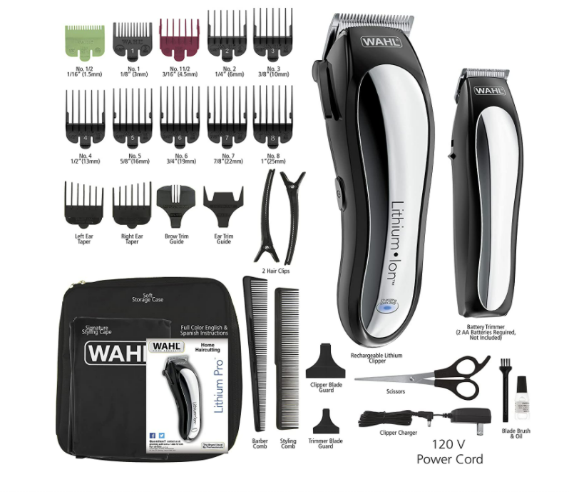 Maquina De cortar Cabello Profesional Máquinas De Cortar Pelo Wall Nueva  (kit)