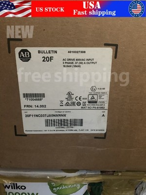 New Allen-Bradley 20F11NC037JA0NNNNN PowerFlex 753 AC Drive
