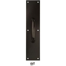 Placa de tracción de puerta National Hardware para manijas de puerta en la parte delantera trasera
