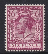 SG386 N26(5) 6d Deep Reddish Purple With RPS CERT VLM/MINT(947)