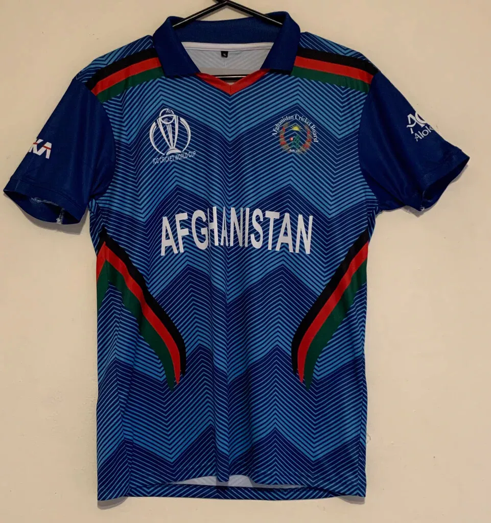 AFGHANISTAN CRICKET WORLD CUP KIDS JERSEY 4 16 SIZE RANGE