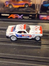 Auto World 4Gear Hot Wheels Don The Snake Prudhomme '72 Plymouth Wht HO Slot Car