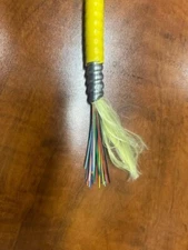 Corning Armored Plenum 24 Strand, Single-Mode Fiber Optic Cable 400'