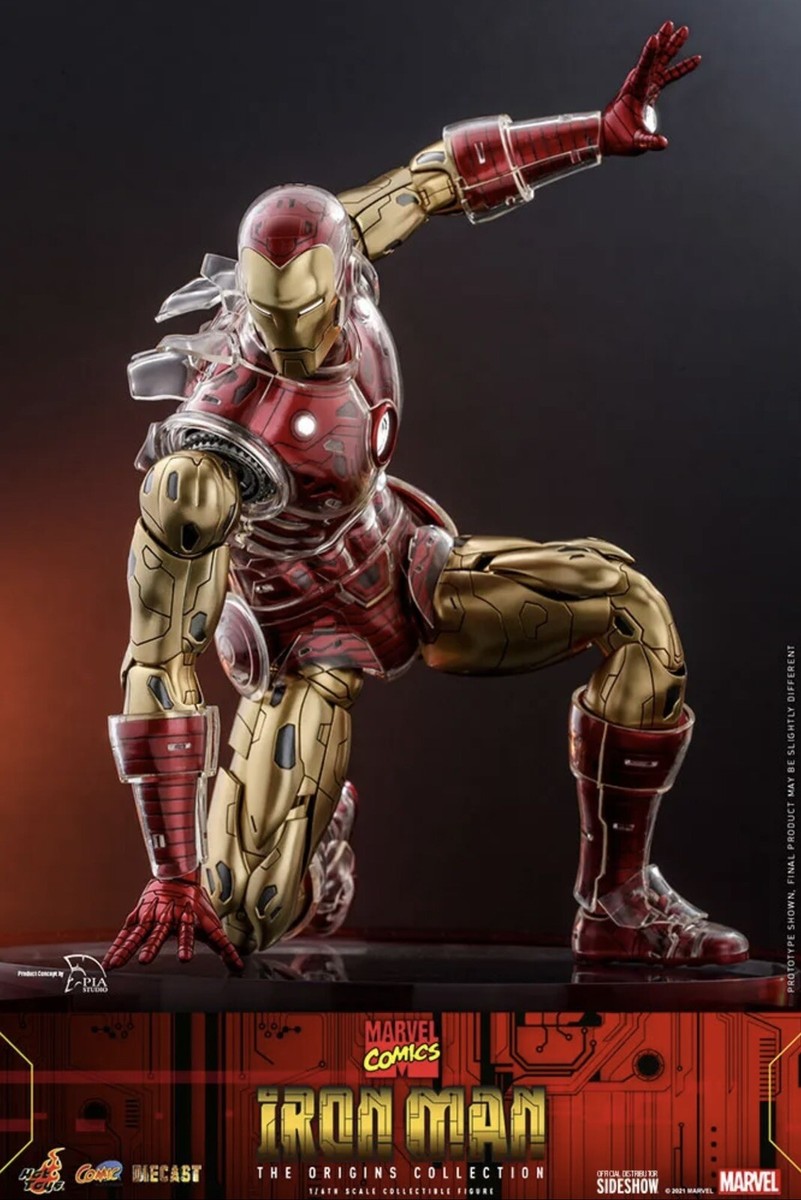 HOT TOYS CMS07-D37 MARVEL THE ORIGINS COLLECTION IRON MAN 1:6