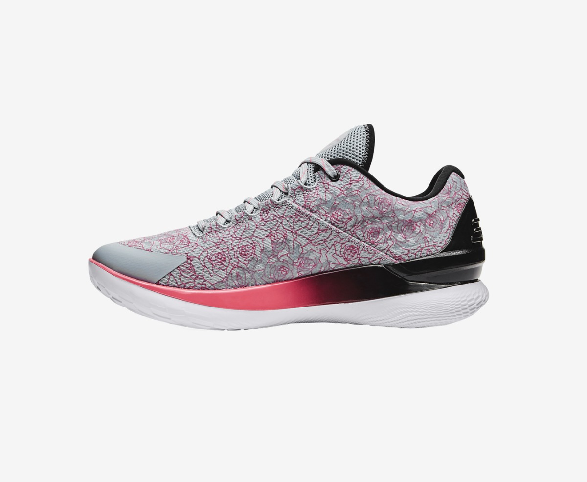 New Under Armour Stephen Curry 1 Low Flotro Size 11 Mothers Day Grey 3026278-401 New Under Armour Stephen Curry 1 Low Flotro Size 11 Mothers  main image 4