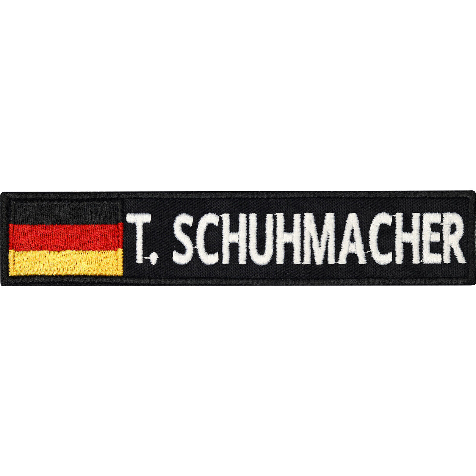 Deutschland Patches Namensschilder Militär Klett Patch personalisiert | 125x25mm