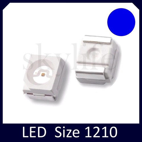 100pcs 3528 SMD LED Blanco/Cálido 1210 Ultra Brillante Luz Blanca Diodo