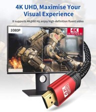 50ft- 4K HDMI 2.0 Cable UHD HDTV Ultra HD 2160P 4Kx2K HDR 60Hz 18Gbps Dolby HDCP