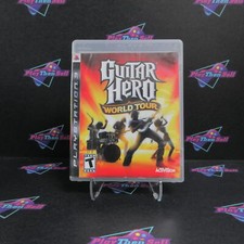 Guitar Hero World Tour PS3 PlayStation 3 Complete - 1 Year Warranty VG