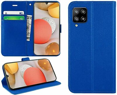 Für Samsung Galaxy A02s Handy Hülle Leder Wallet Flip Folio Ständer View Cover